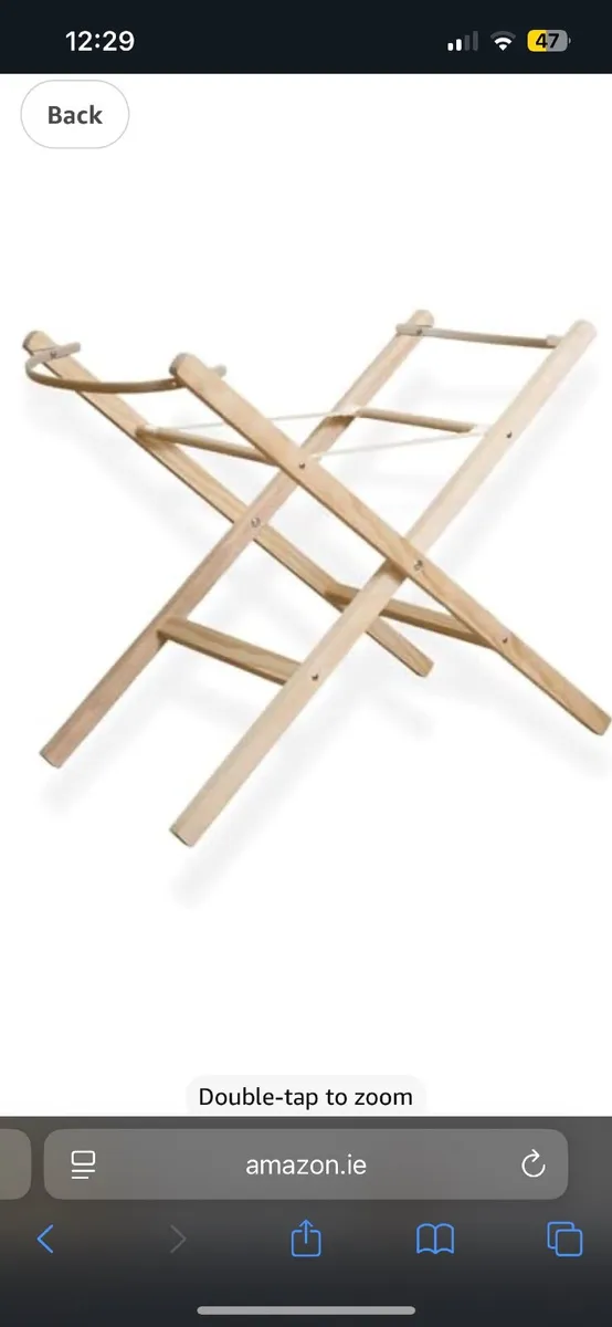 Moses basket stand
