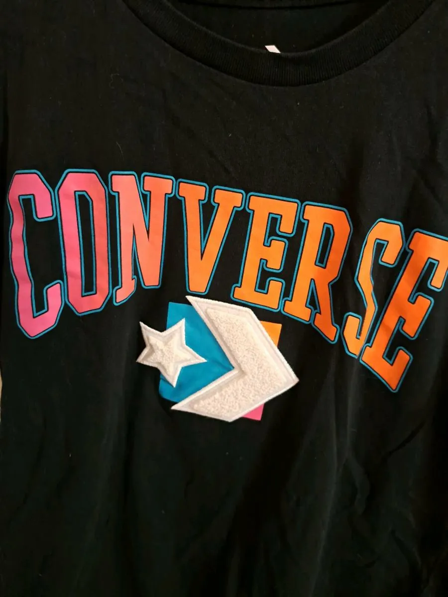 Womens Converse t-shirt - Image 2