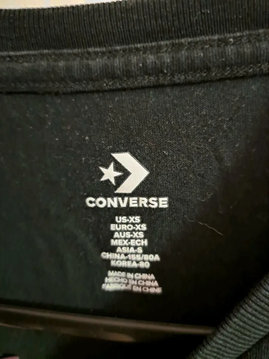 Womens Converse t-shirt - Image 3