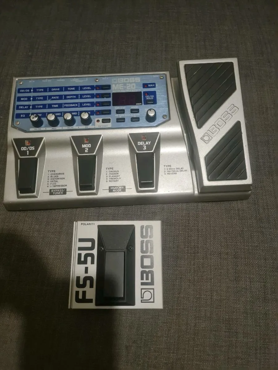 Boss me 20 guitar effects