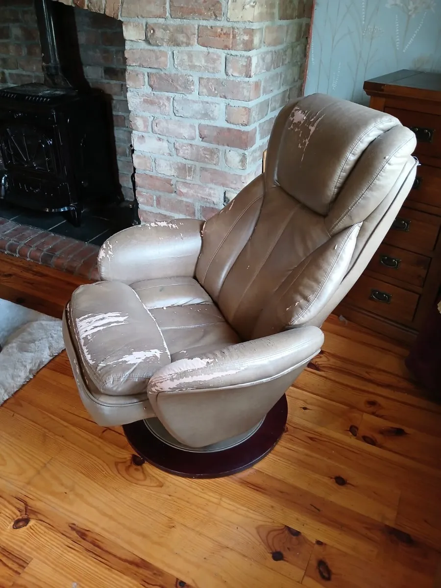 Leather chair