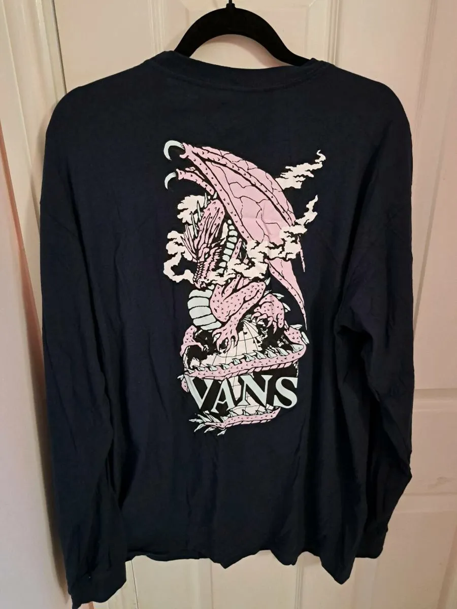 Mens Van long sleeve tshirt - Image 4