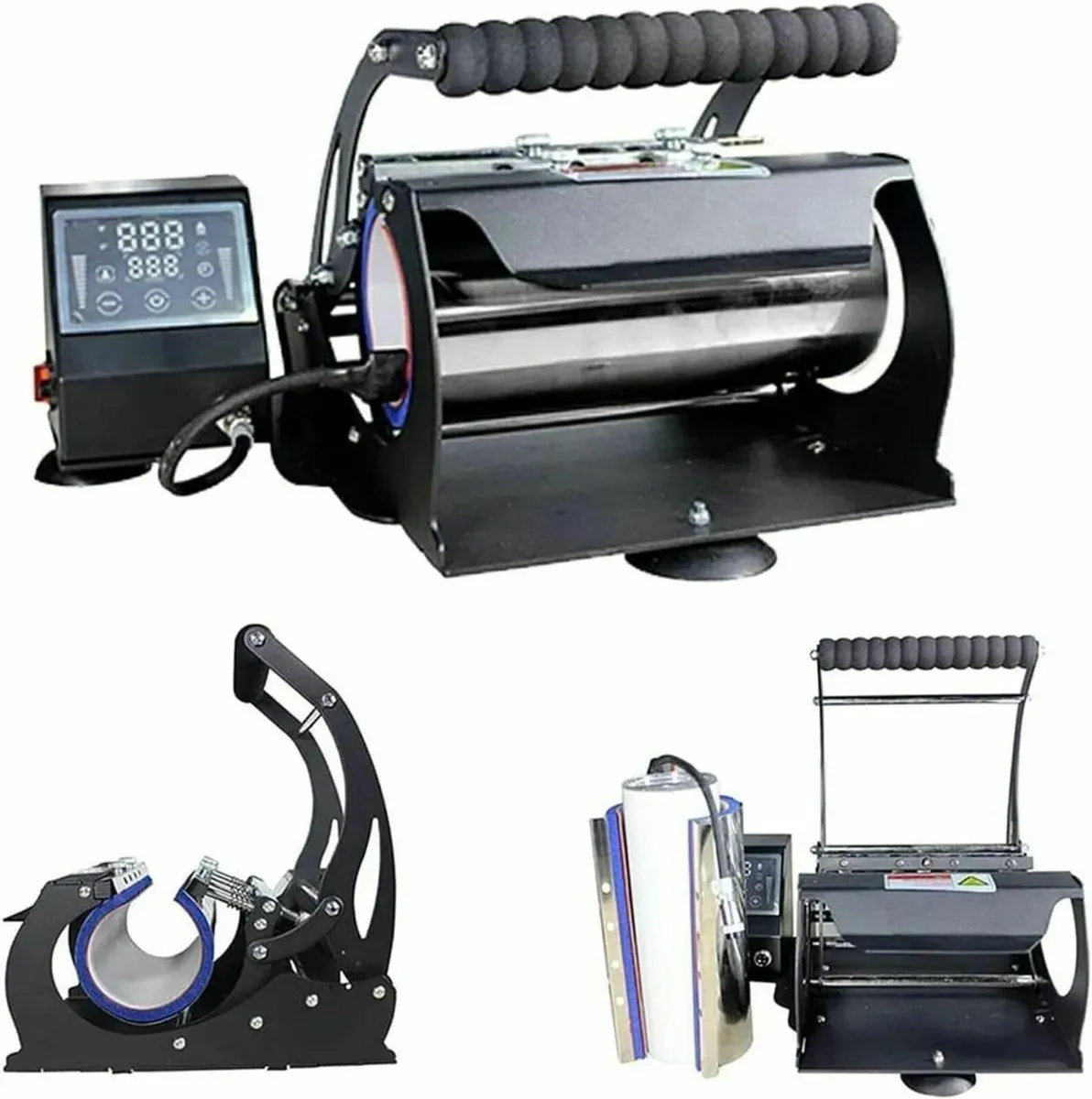 Tumbler Heat Press: 11/20oz, Sublimation - Image 3