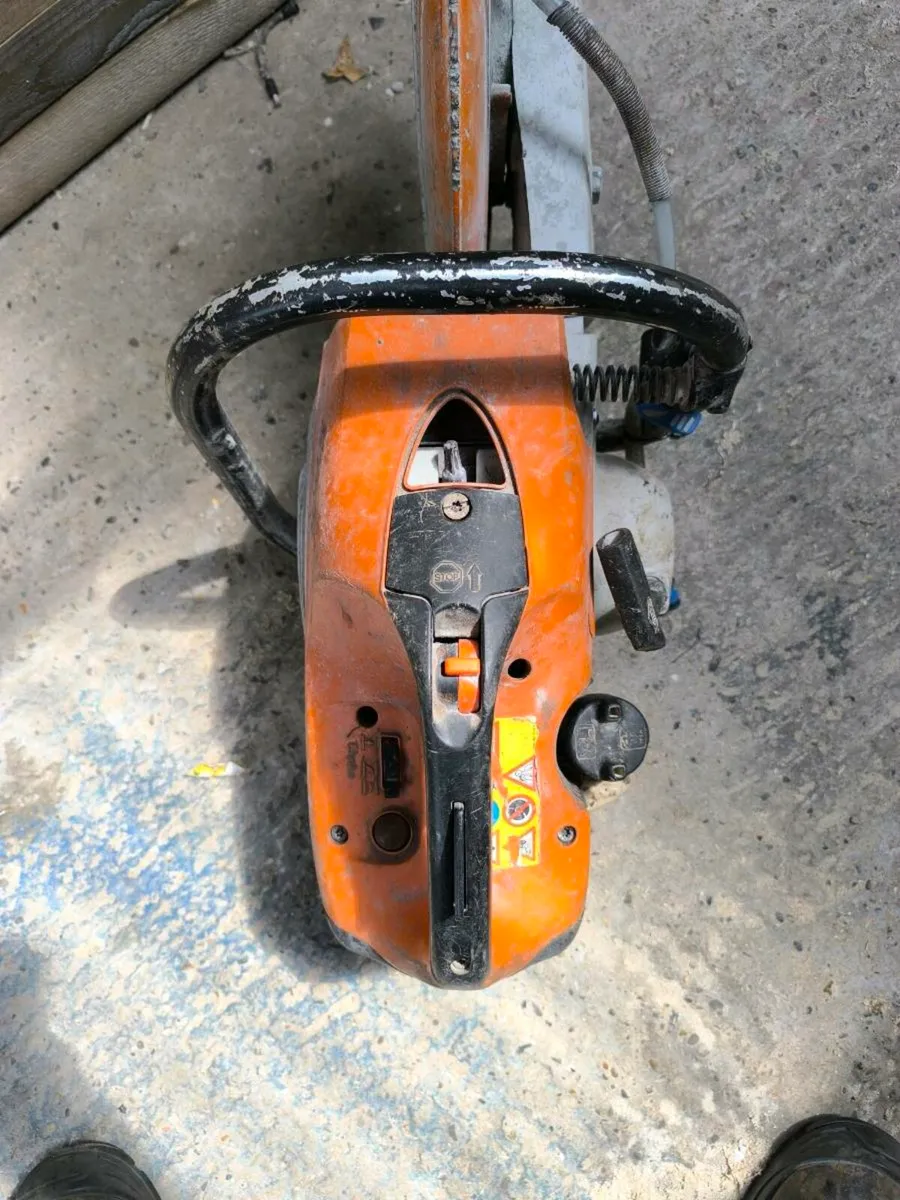 Stihl ts410 consaw - Image 3