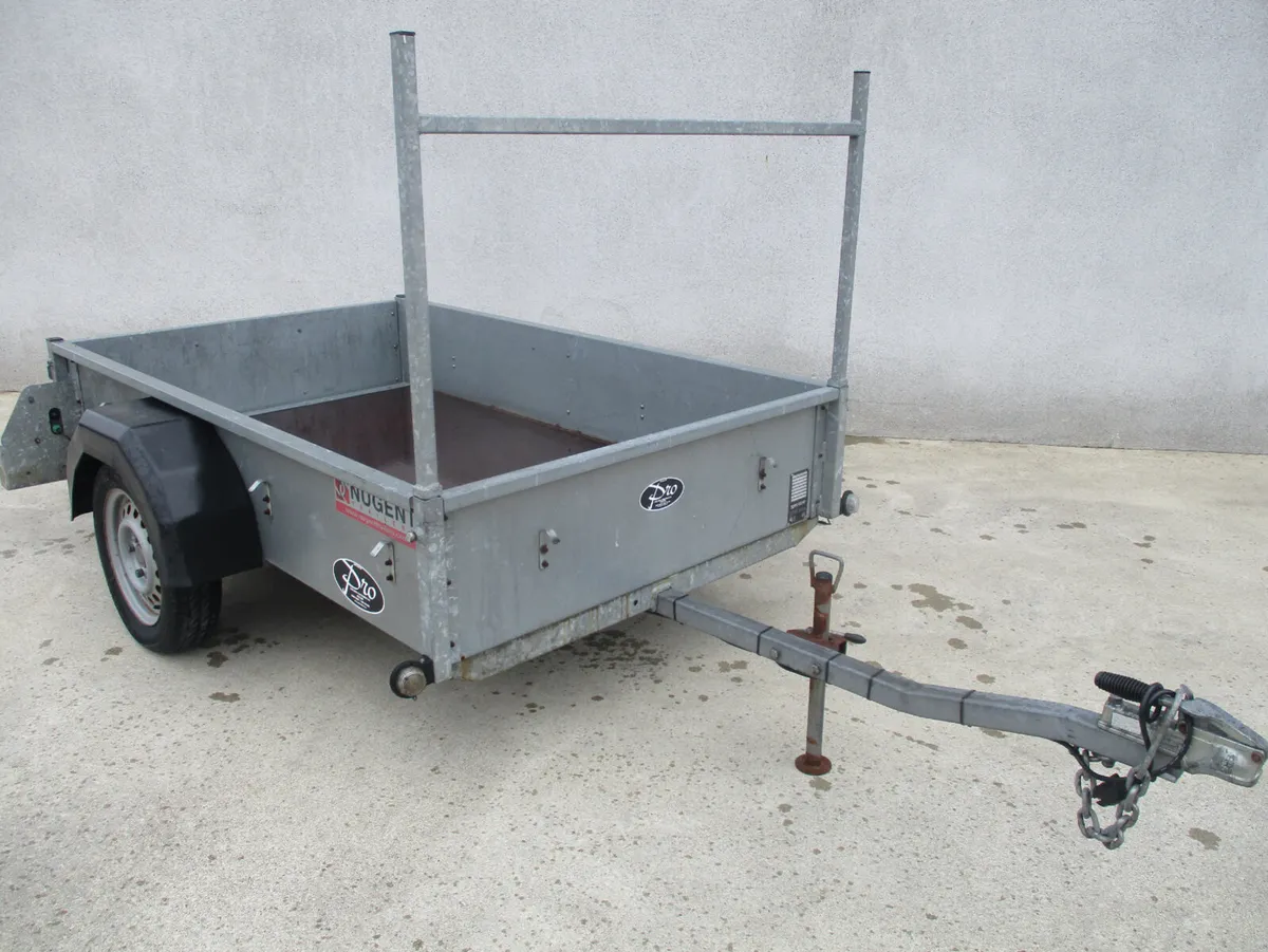 Nugent utility trailer 6 ft 8 x 4 ft - Image 3