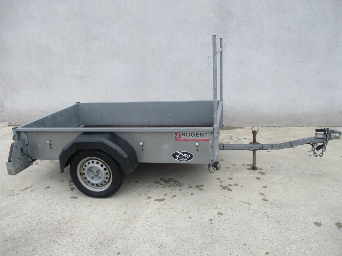 Nugent utility trailer 6 ft 8 x 4 ft - Image 4