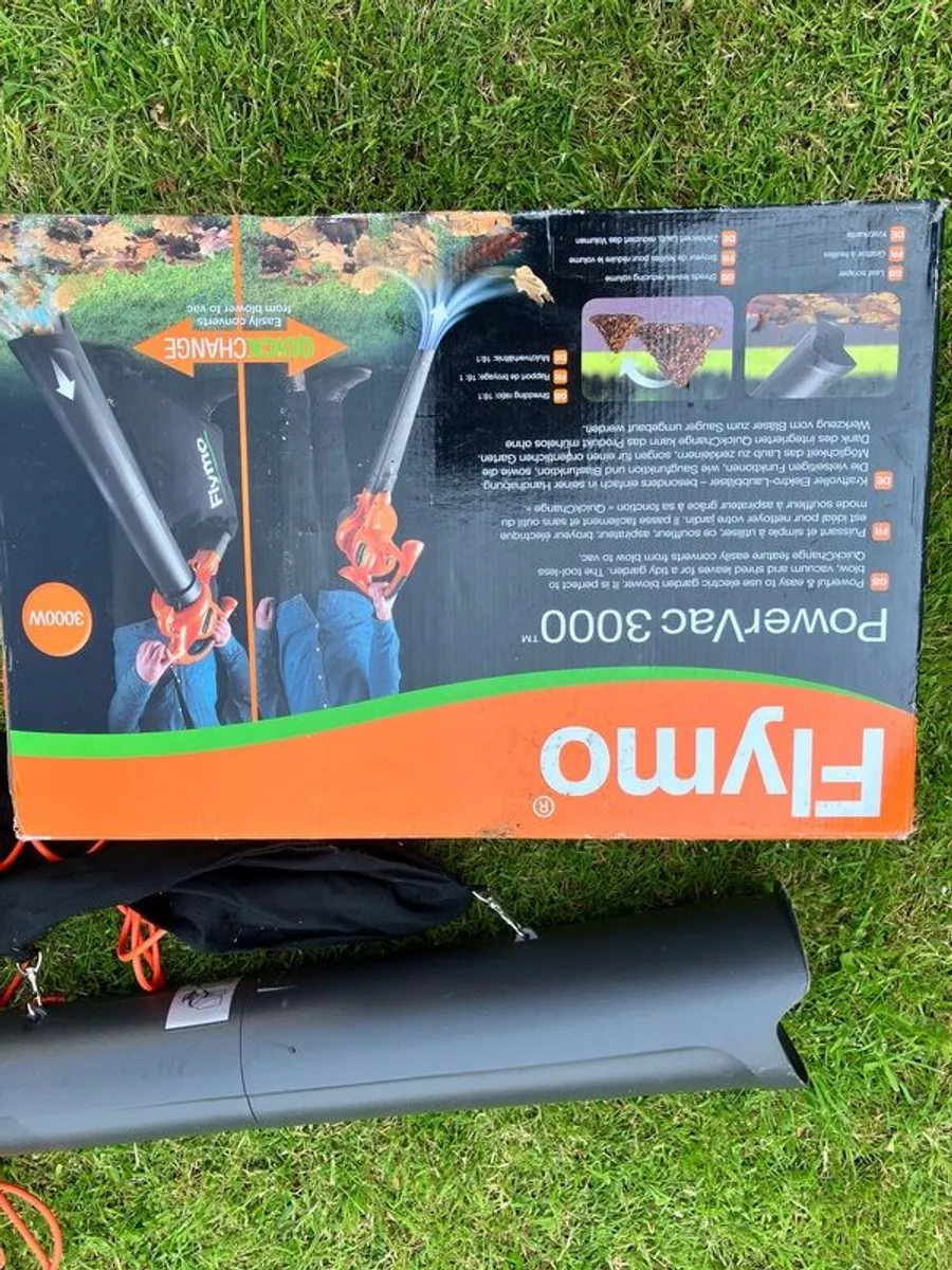Flymo leaf hoover & blower - Image 3