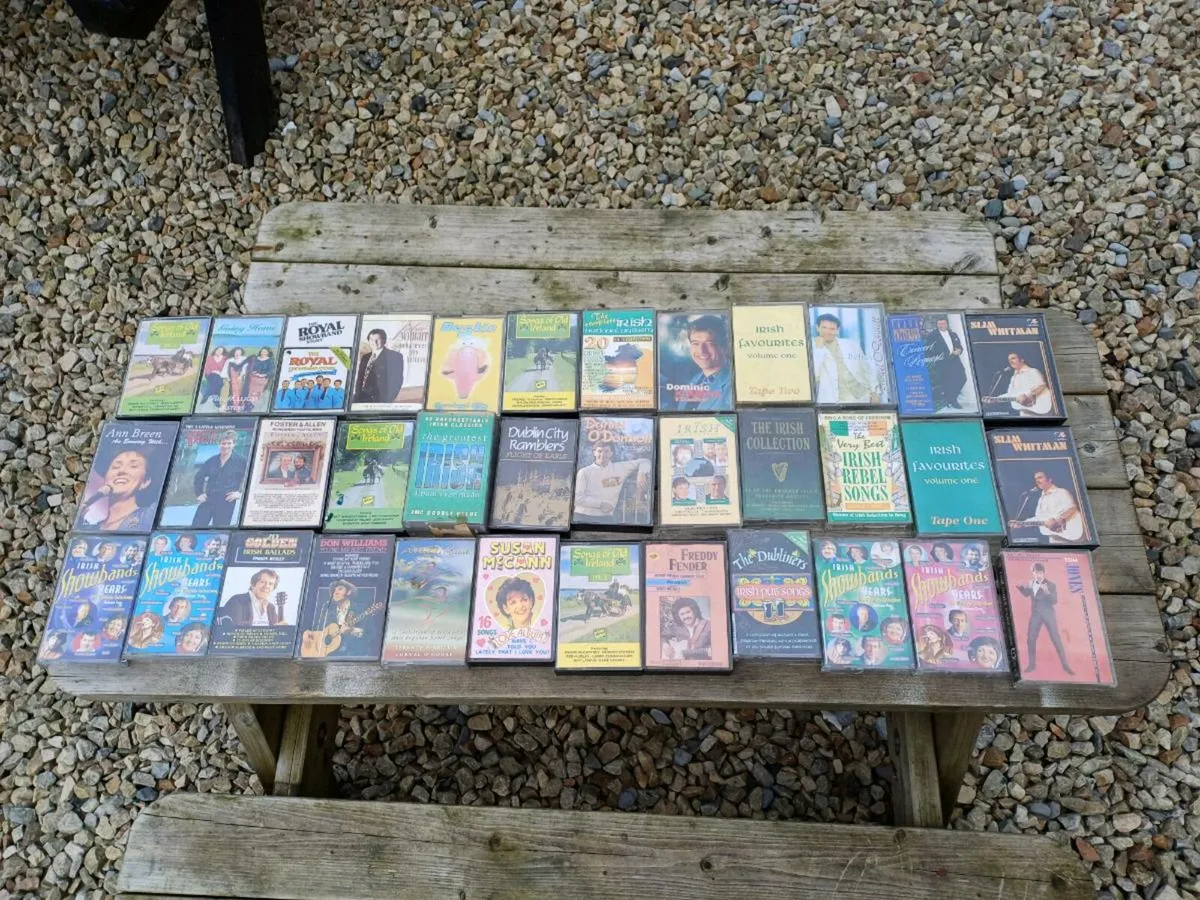 Collection of Vintage Irish Music Cassettes - Image 2