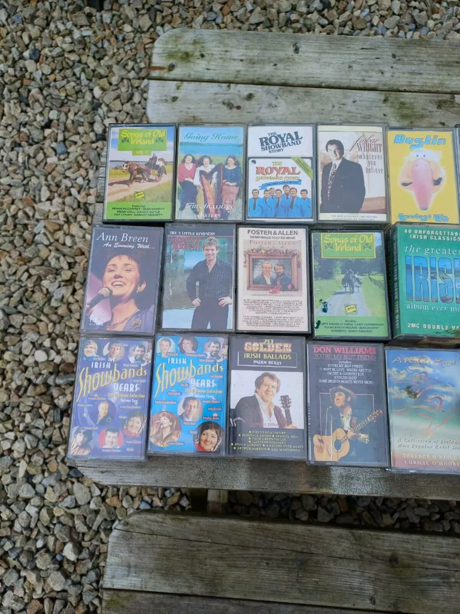Collection of Vintage Irish Music Cassettes - Image 3