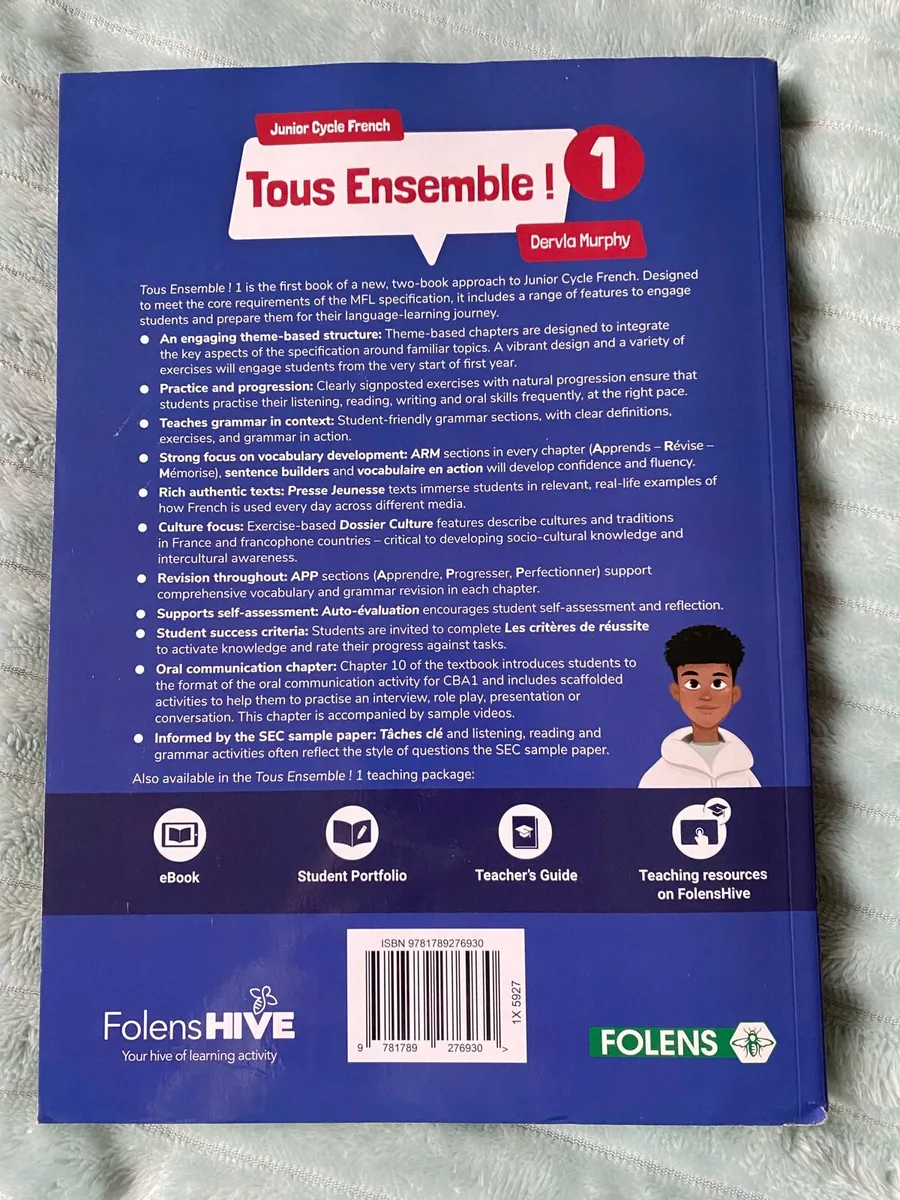 Junior Cycle French Tous Ensemble! 1  - books set - Image 3