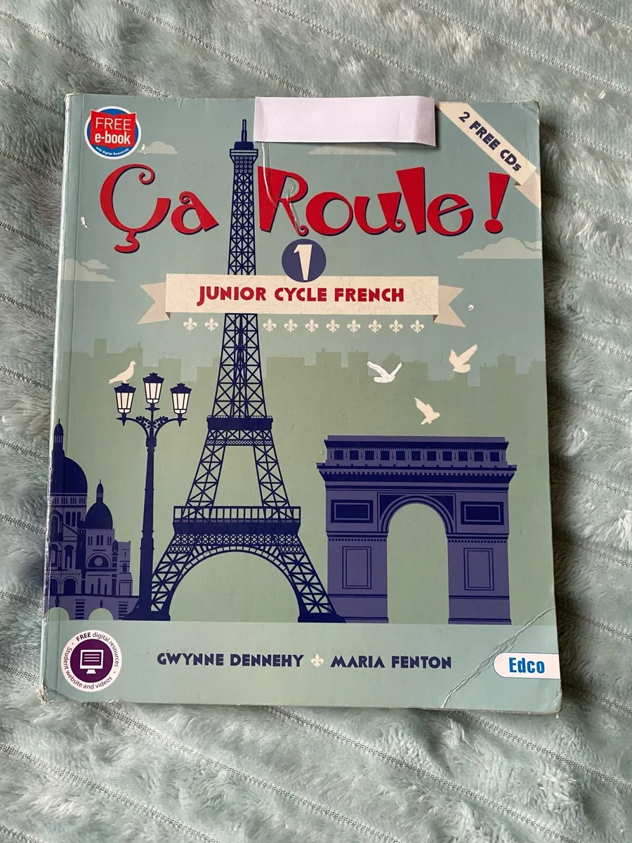 Junior Cycle French Ca Roule 1  text & Work book - Image 2