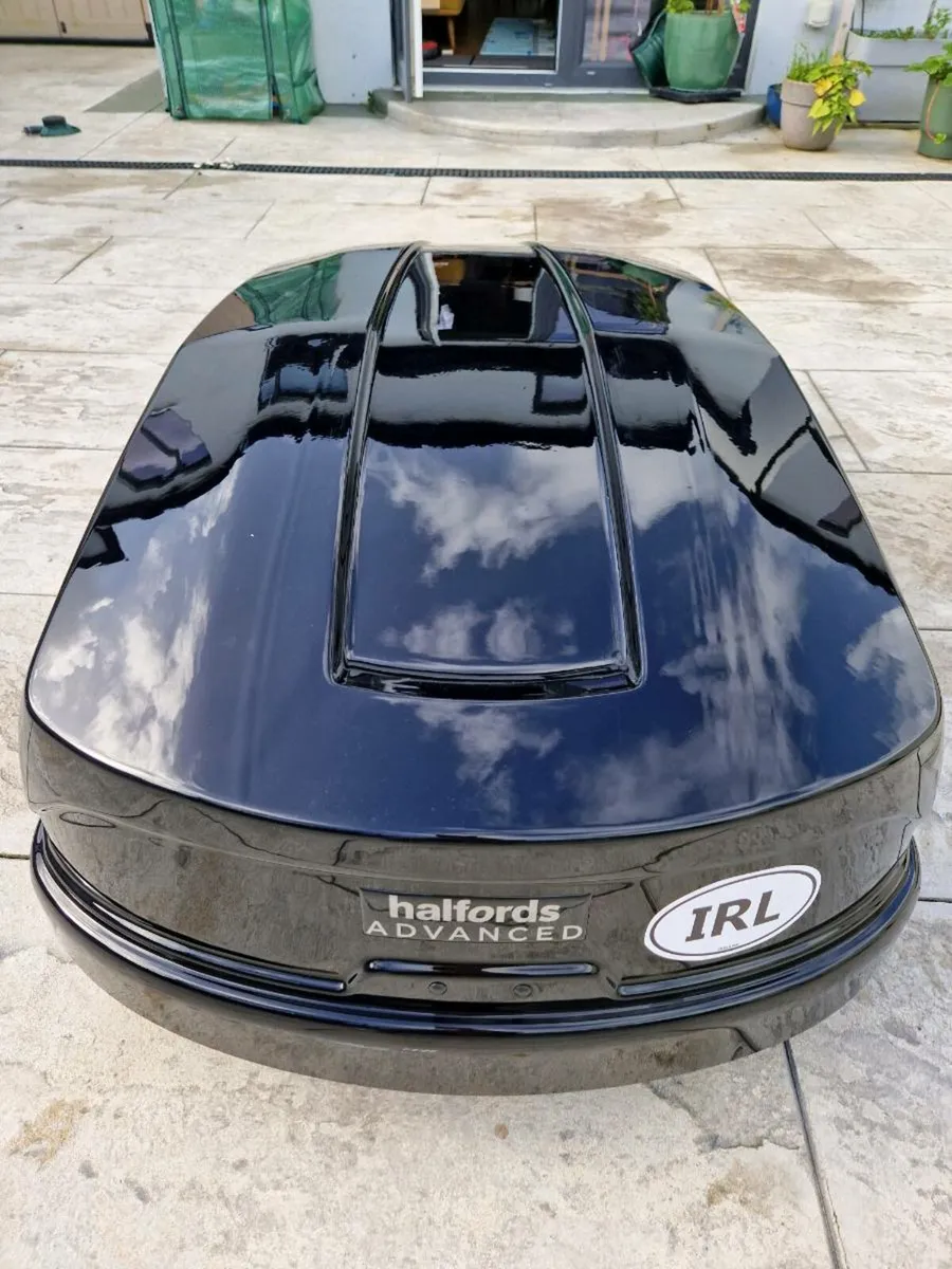 Halfords Advanced 470L Roof Box – Black - Image 2