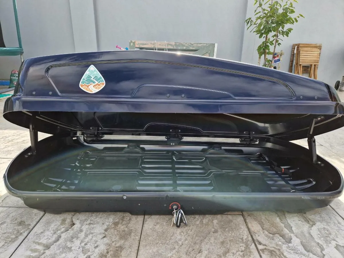 Halfords Advanced 470L Roof Box – Black - Image 4