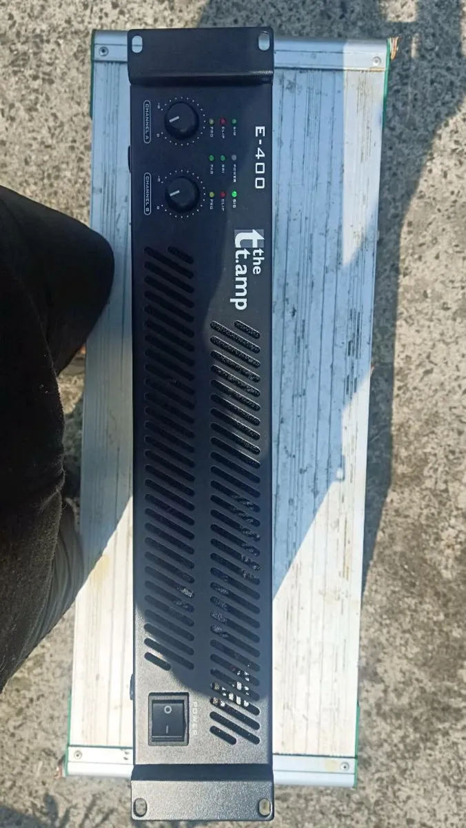 T. Amp e-400 Amplifier - Image 3