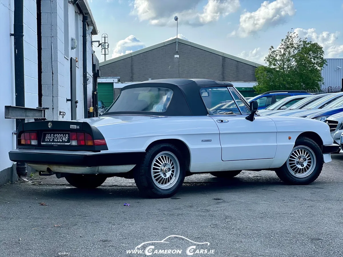 ALFA ROMEO SPIDER LEFT HAND DRIVE ICON - Image 2
