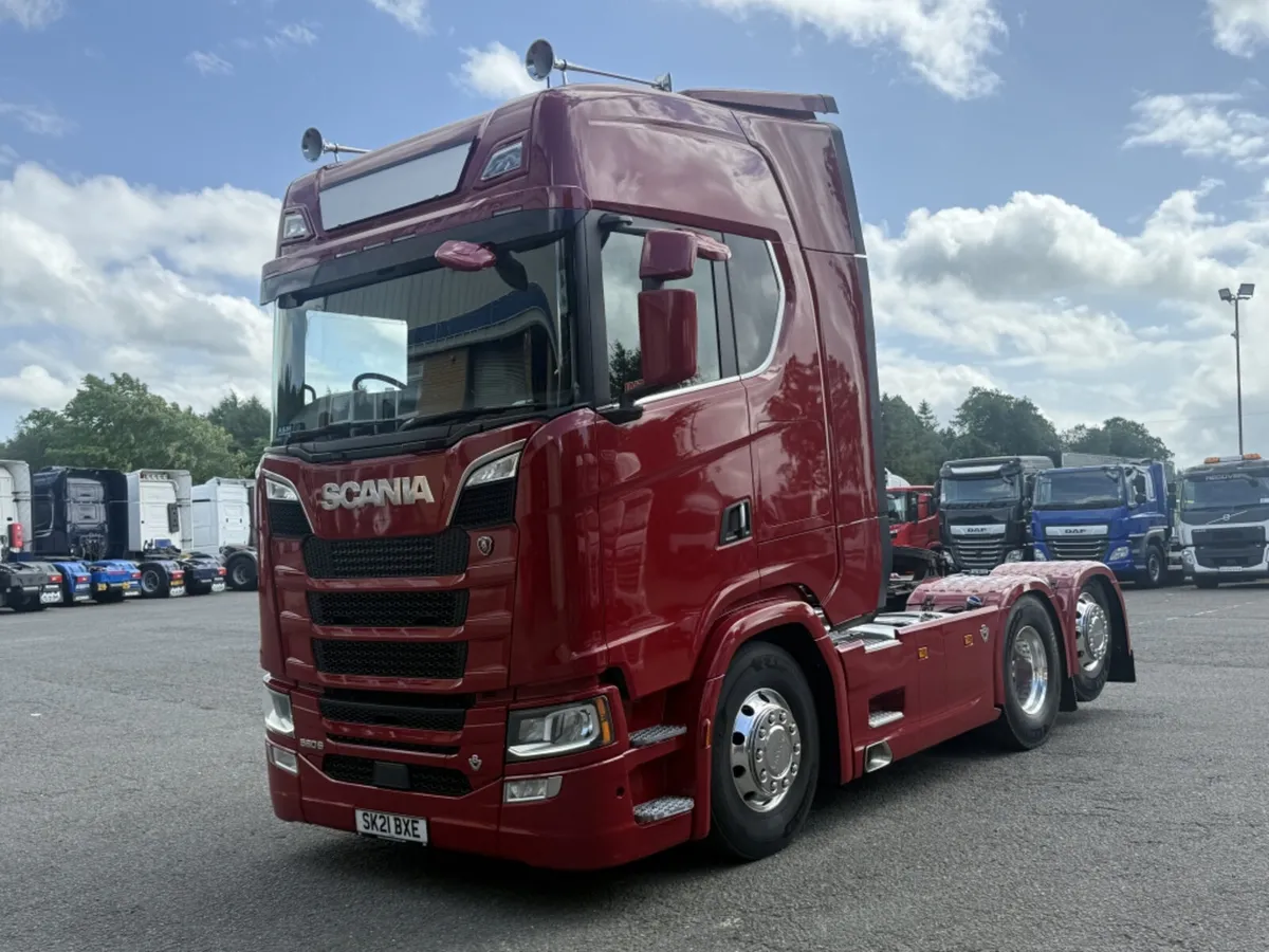 2021 (21) SCANIA S580 V8 HIGHLINE 6X2 TAG - Image 2