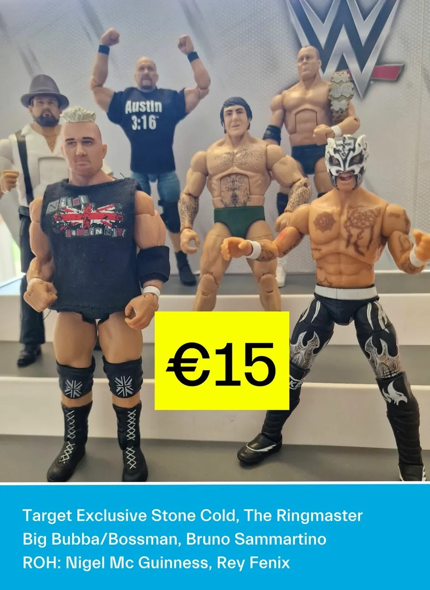 WWE Mattel Elite Wrestling Figures Legends - Image 2