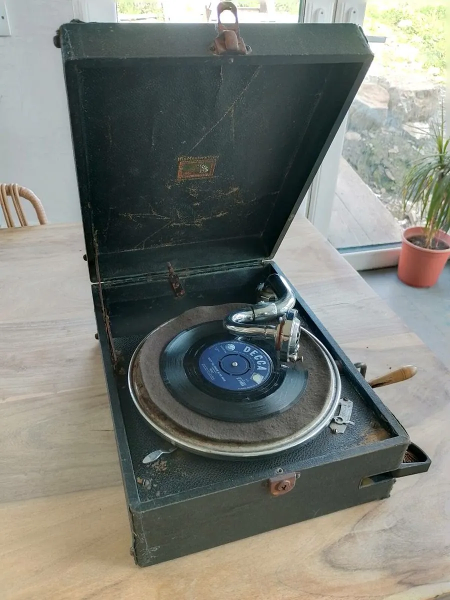 His masters voice gramophone from 1920s - Image 1