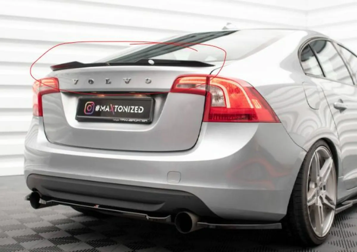 Boot Spoiler Volvo S60  Mk2 (2013-2018)