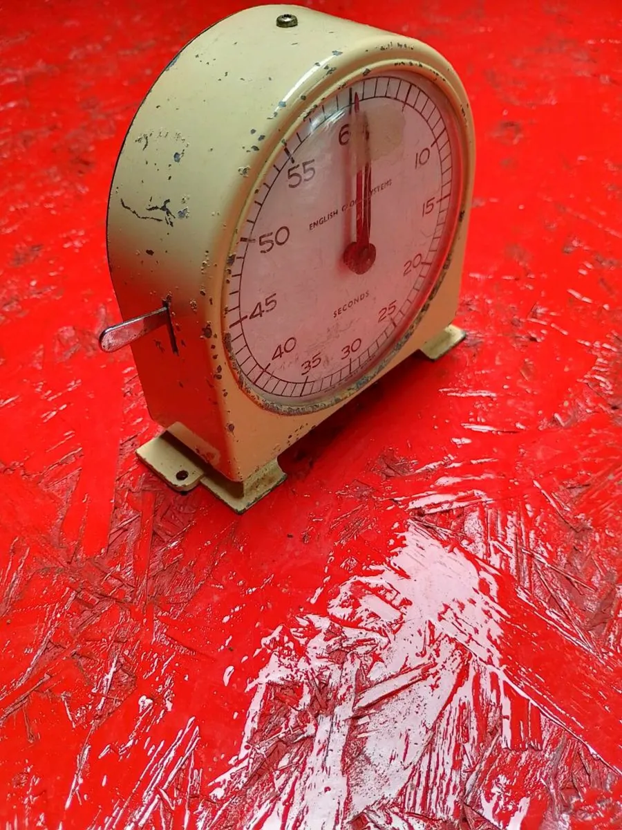 vintage smiths 60 seconds clock - Image 1