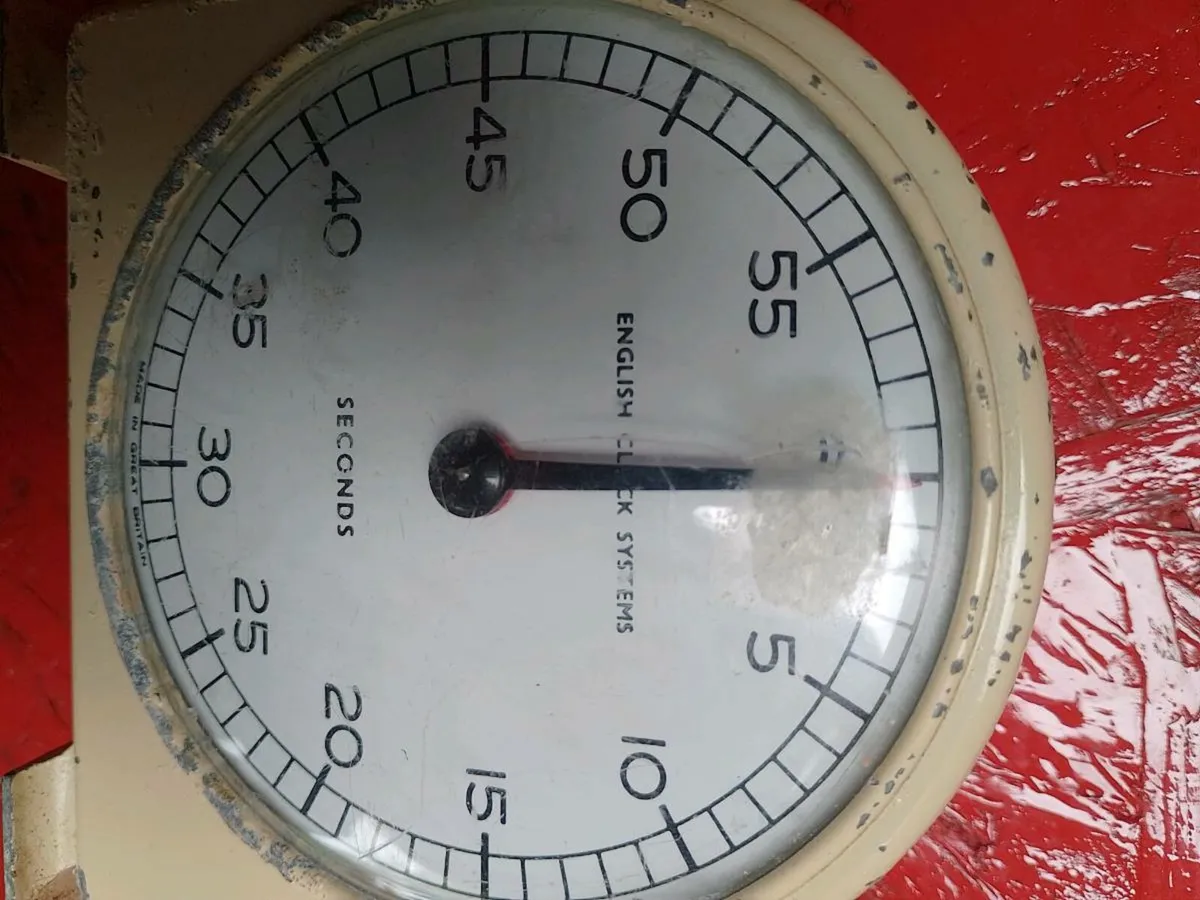 vintage smiths 60 seconds clock - Image 2