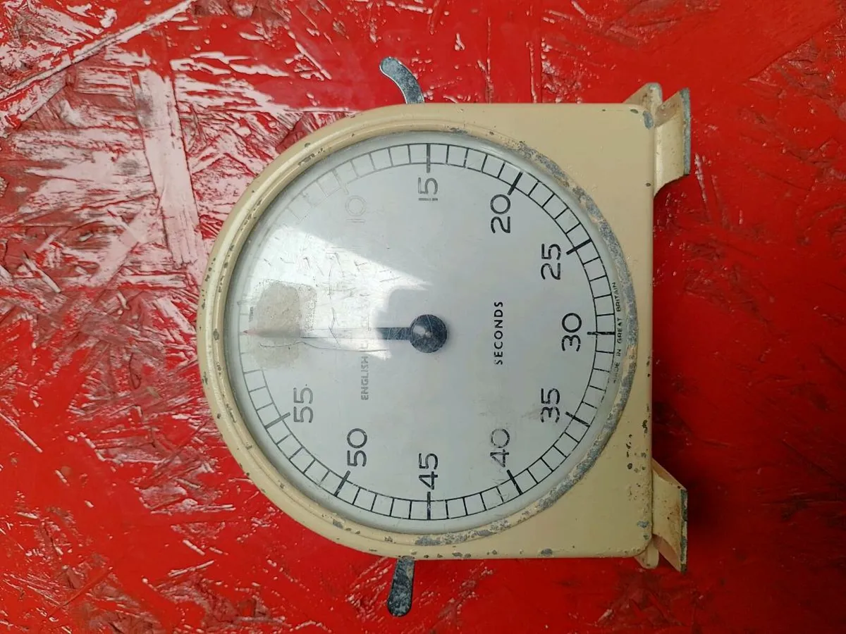 vintage smiths 60 seconds clock - Image 3