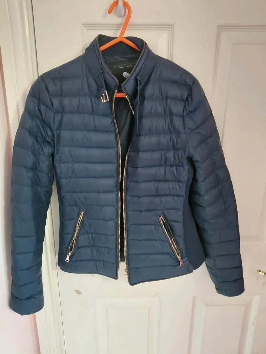 Womens Zara down jacket - Image 1