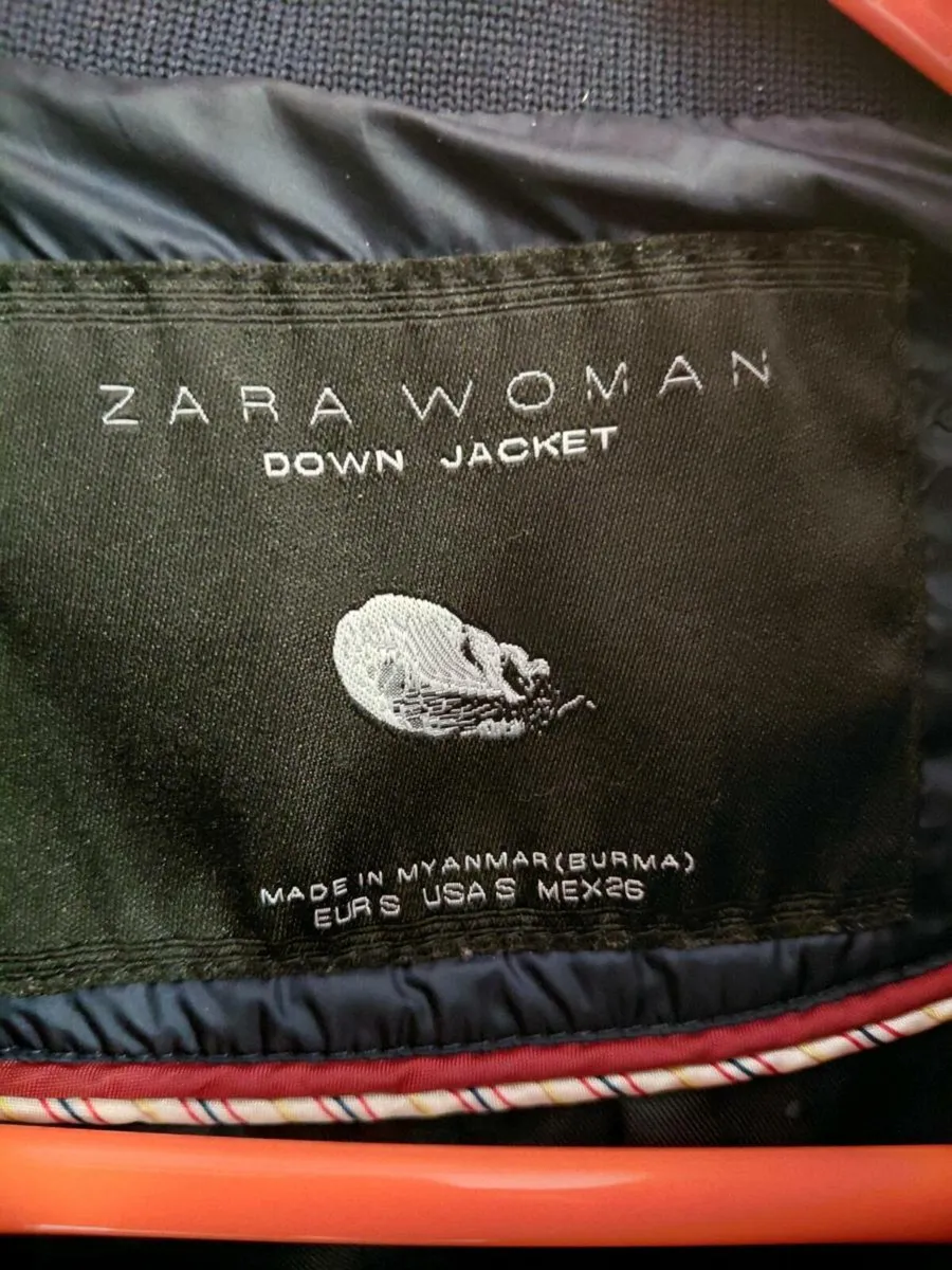 Womens Zara down jacket - Image 4