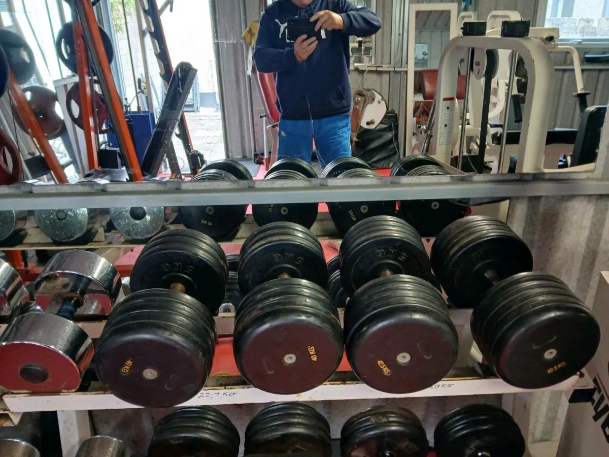 Selling 25kg 27.5kg 30kg 40kg 42.5kg dumbells - Image 1