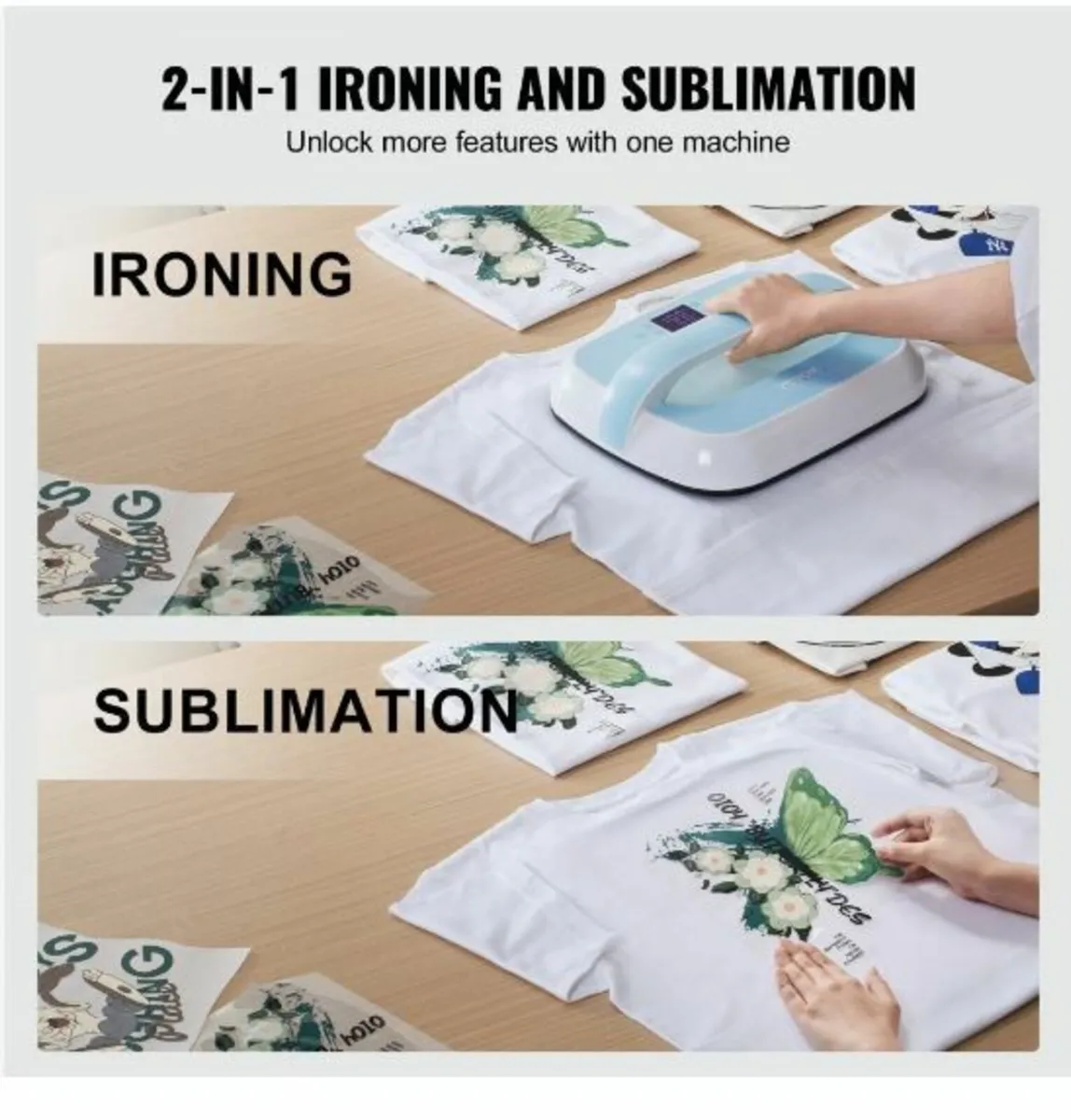 Heat Press Machine 12 x 10 in Portable - Image 4