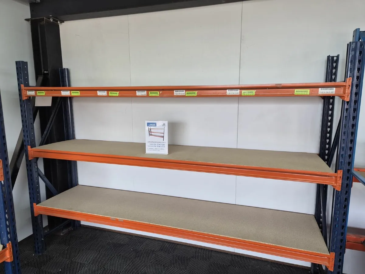 Mecalux Long Span Shelving - Used - Image 1