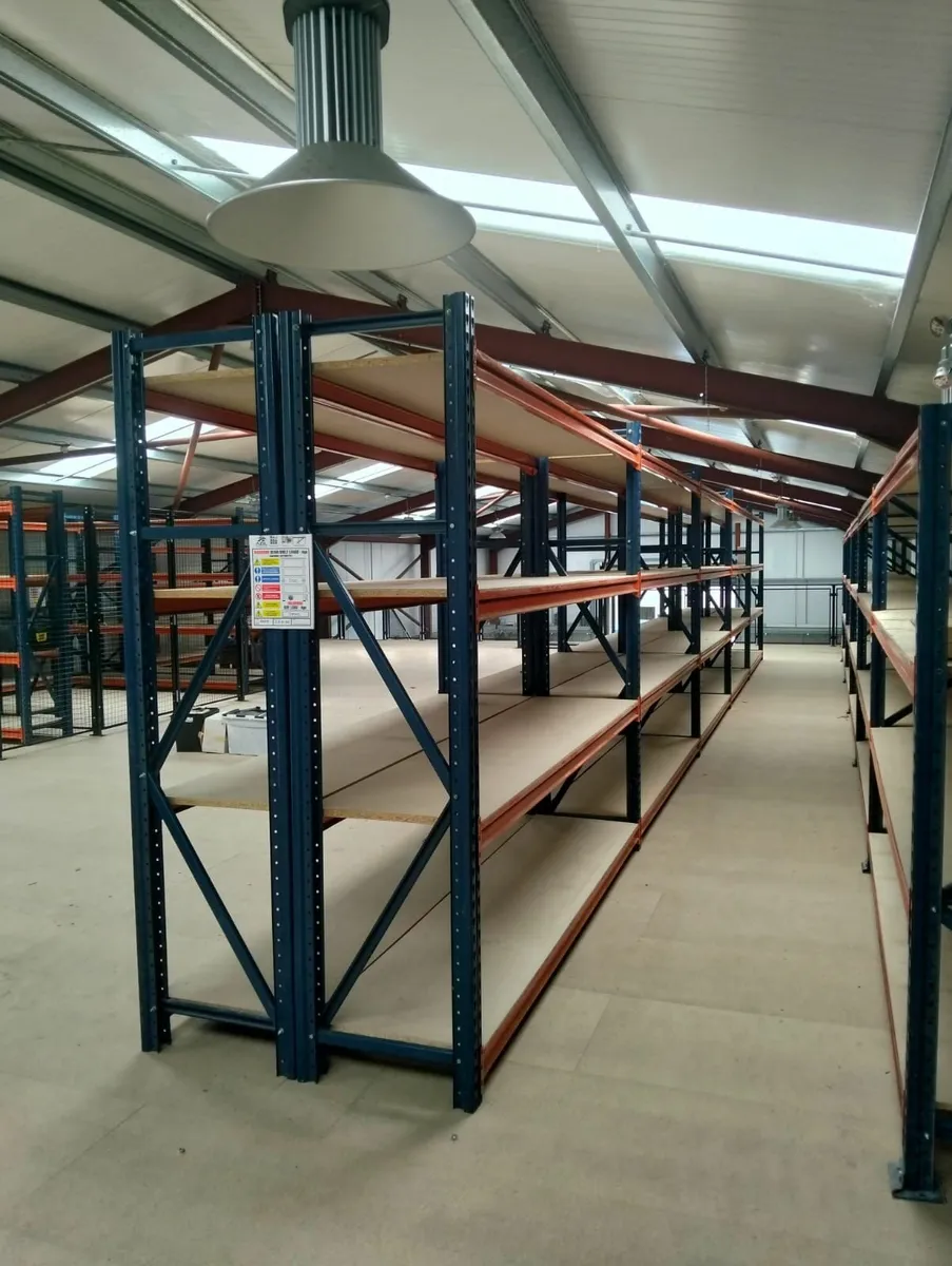 Mecalux Long Span Shelving - Used - Image 2