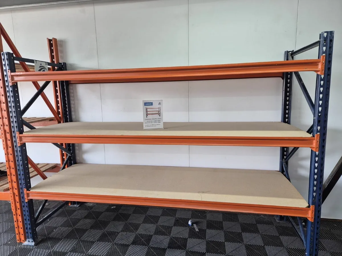 Long Span Shelving - 900mm Deep - Used - Image 1