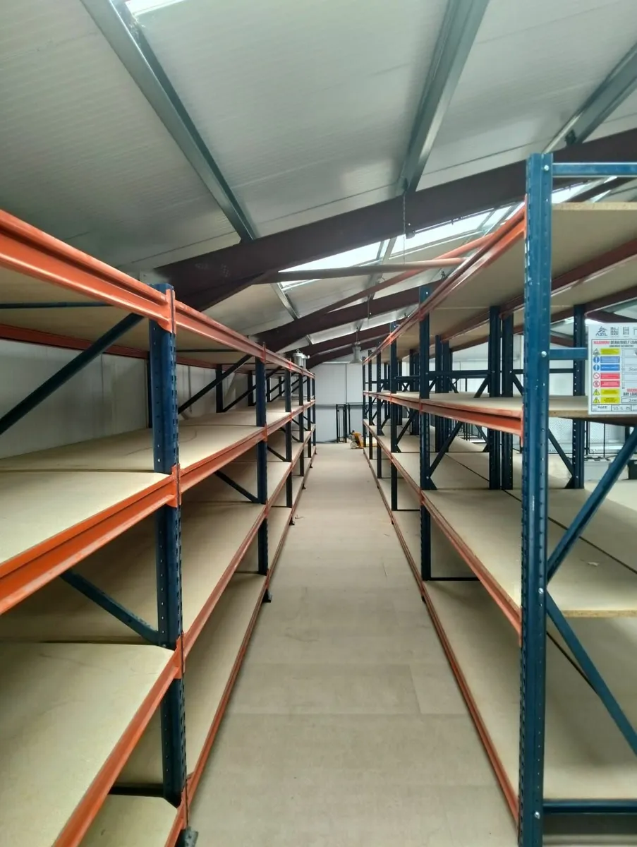 Long Span Shelving - 900mm Deep - Used - Image 2