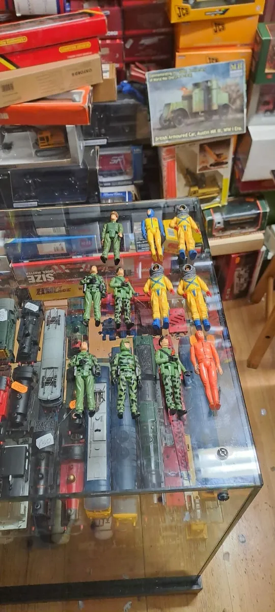 Vintage Action Force GI Joe Figures - Image 1