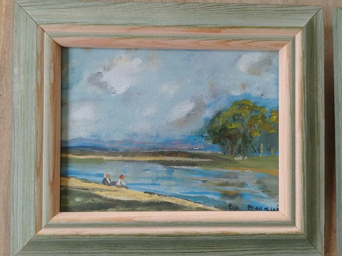5x original artworks signed and framed - Image 3