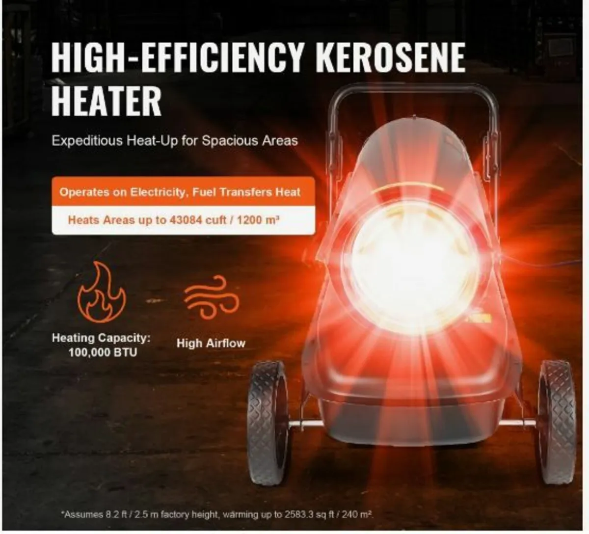 100000Btu Kerosene/Diesel Forced Air - Image 3