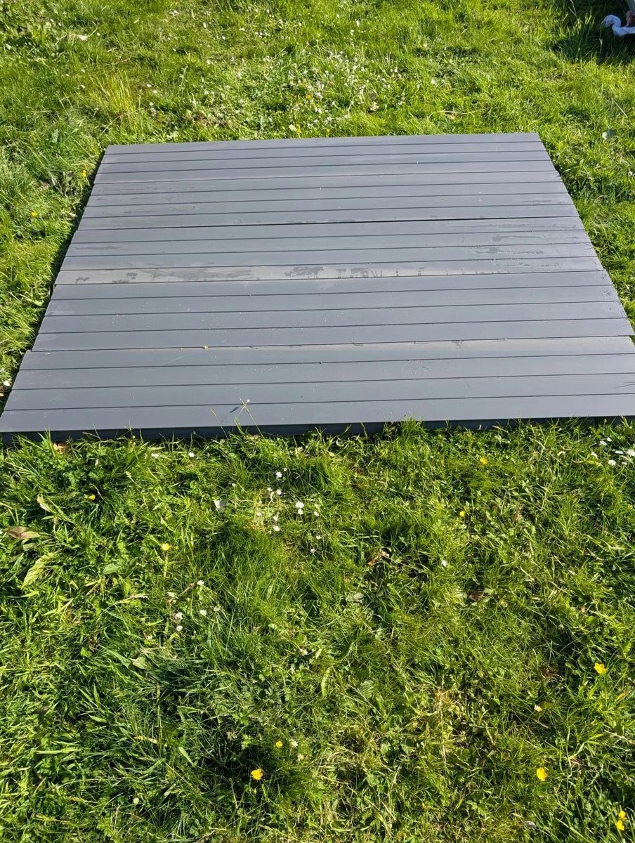 Grey PVC Fence Panels - €100 per 1.8m x 1.5m Fence - Image 2