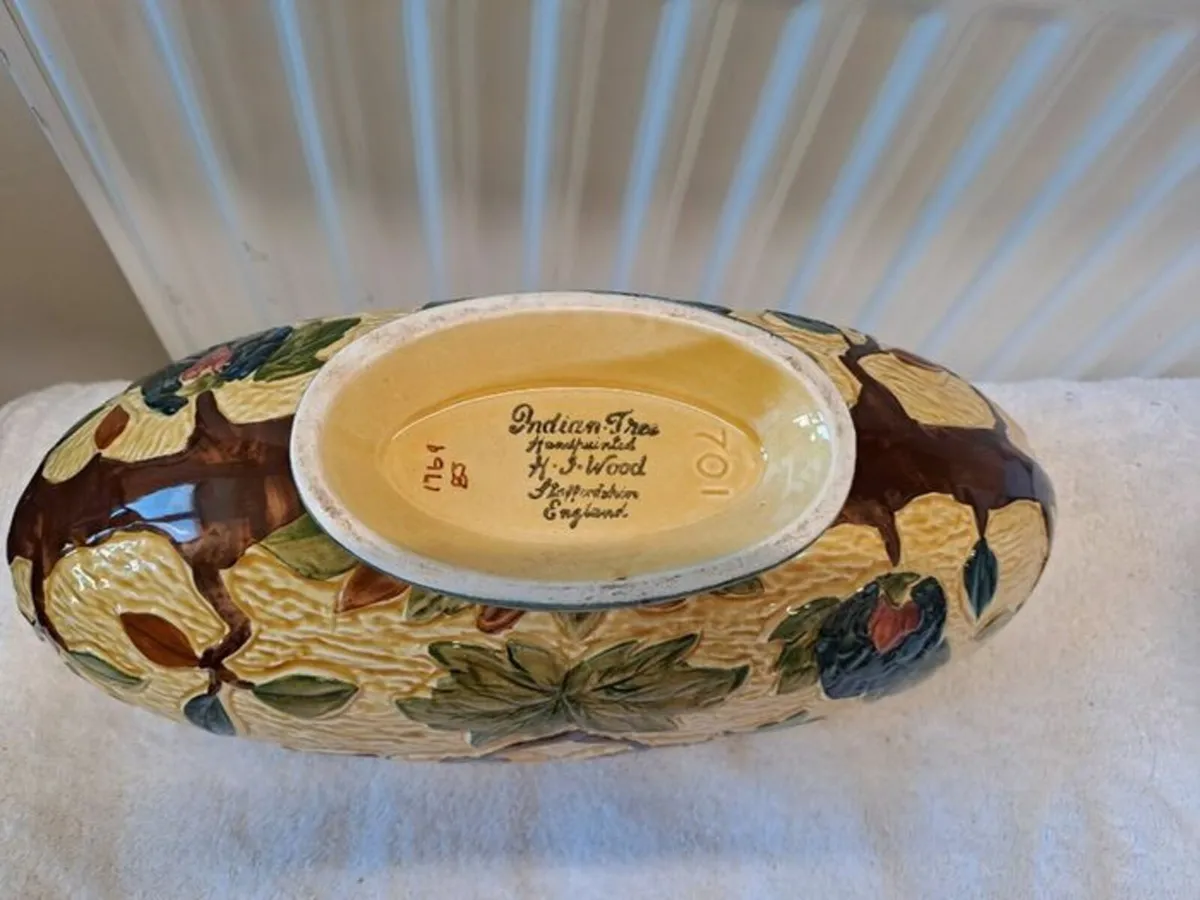 Indian Tree vase HJ Wood - Image 4