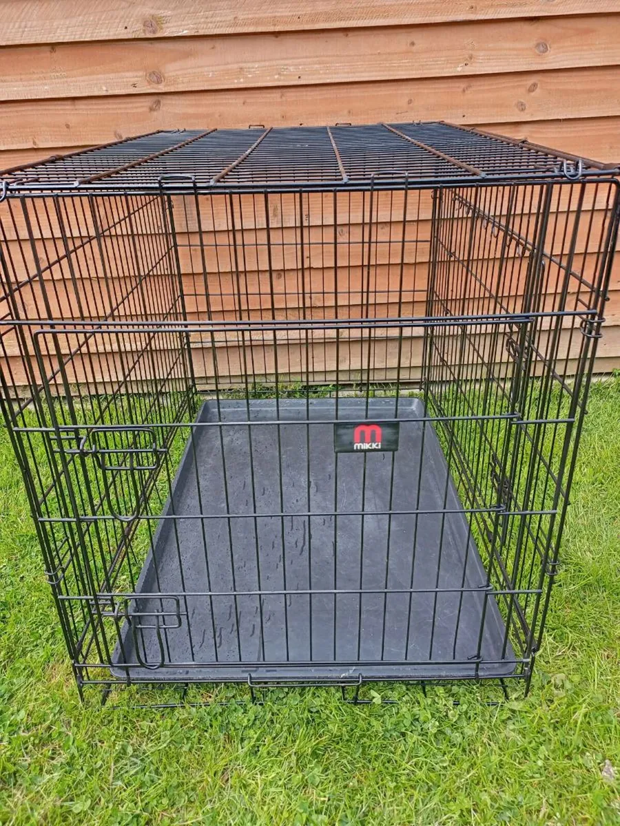 Large dog travel cage. - Image 3