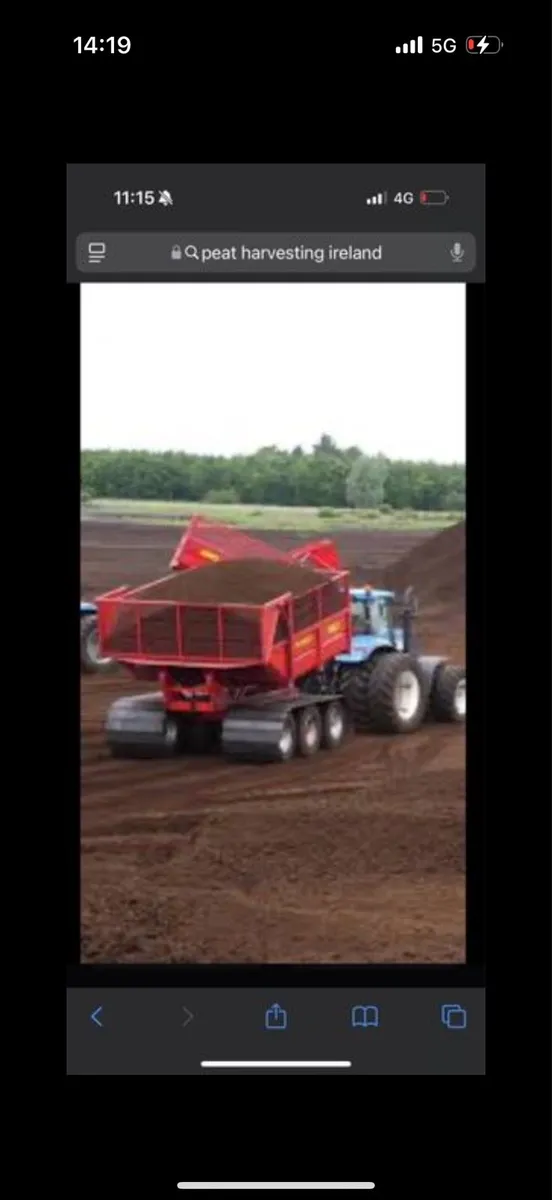 Drivers wanted for peat harvesting season