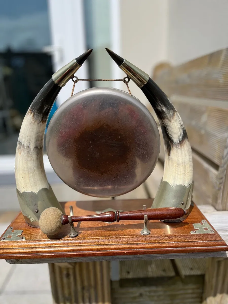 An old dinner gong - Image 1
