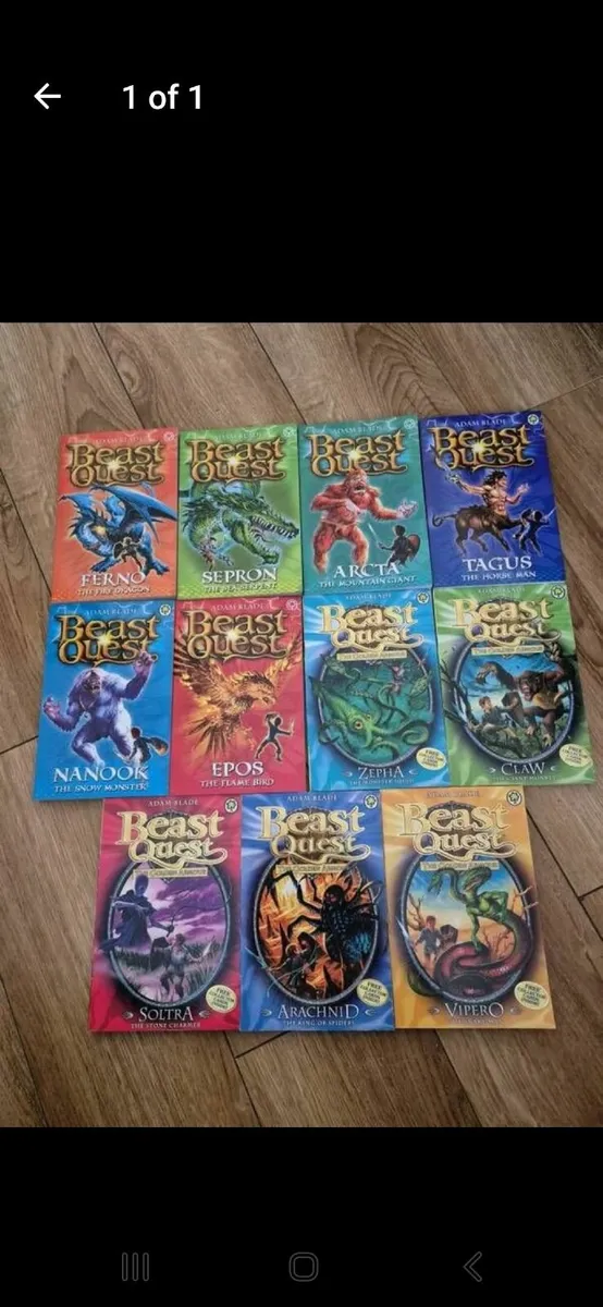 Beast quest books