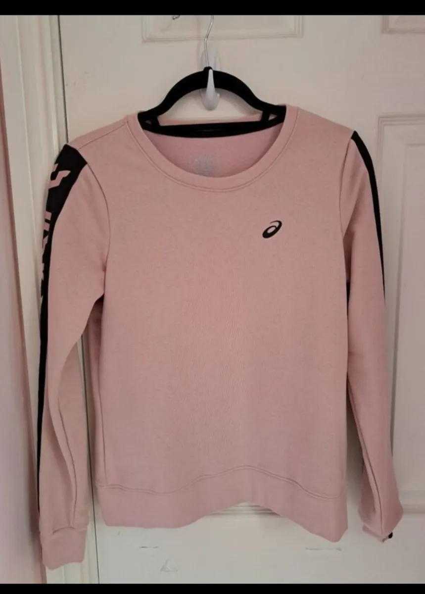 Light pink Asics jumper - Image 1