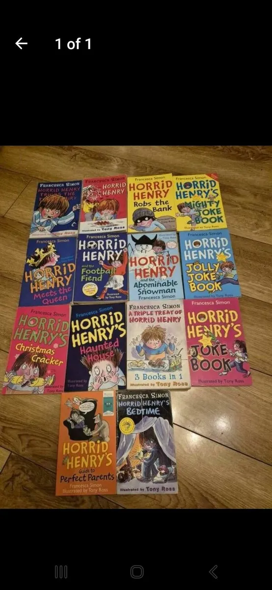 Horrid Henry books