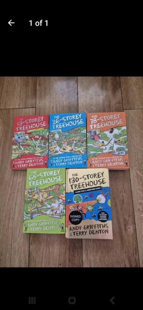 Treehouse storeys books