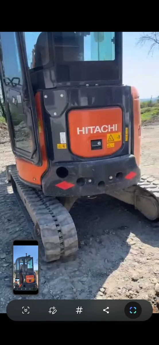 Hitachi 33u mini digger - Image 4