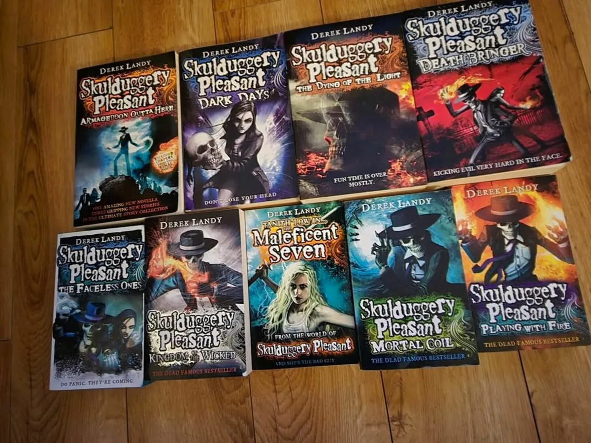 Skulduggery Pleasant books