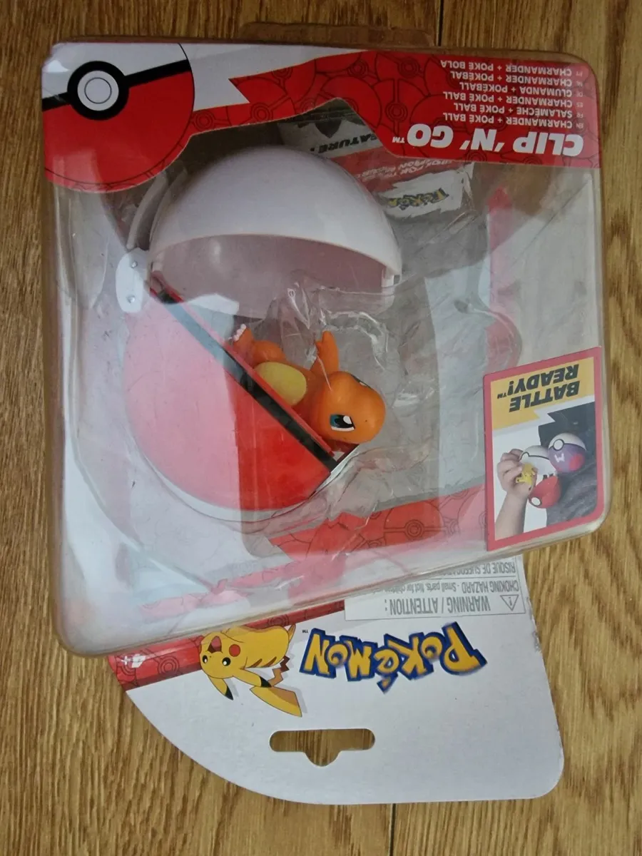 Pokémon Clip 'N' Go Charmander & Heavy Poké Ball - Image 3