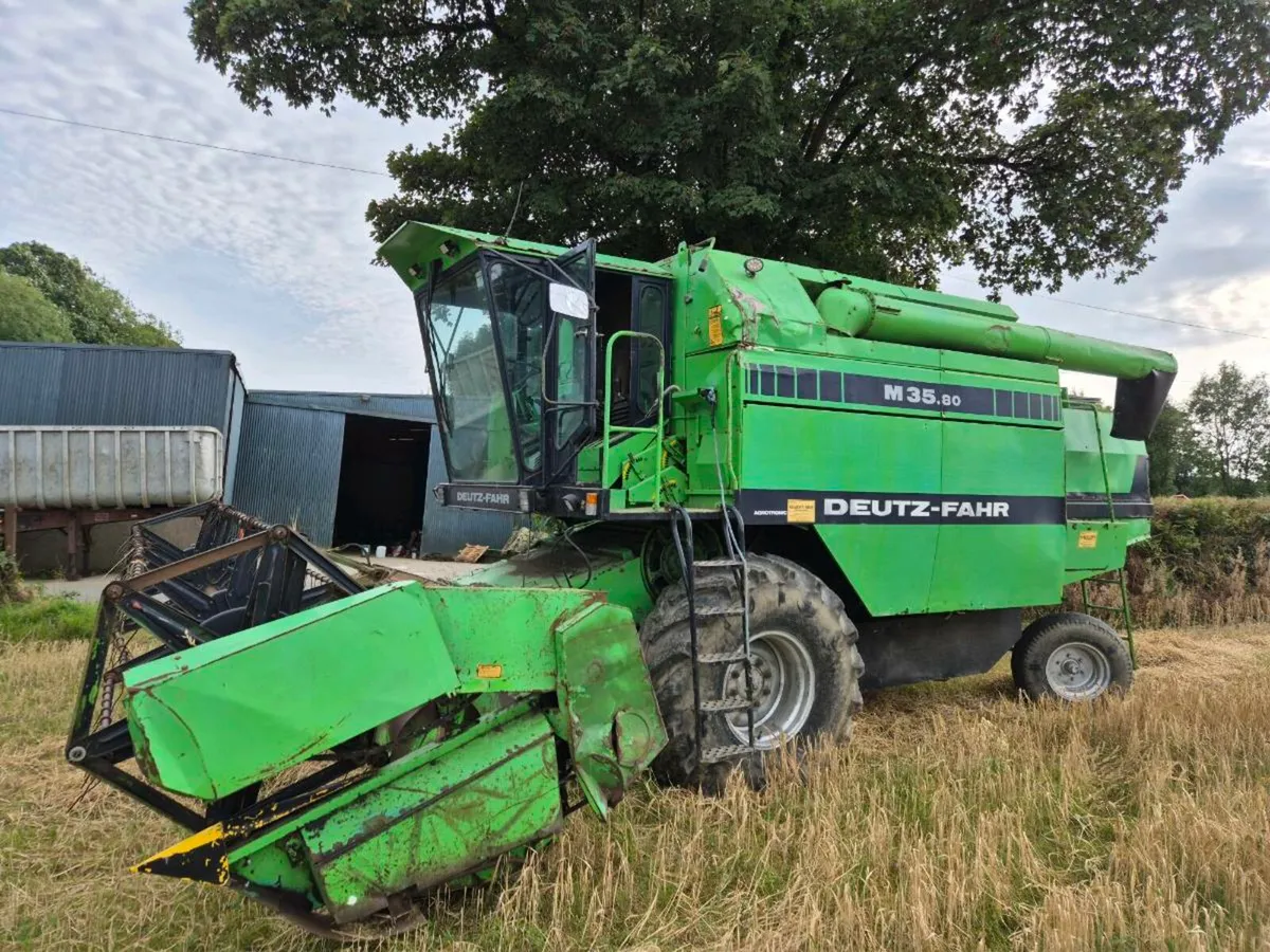 Deutz Fahr m3580 combine harvester - Image 2